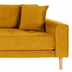 Loftscape Sofa Cordova (2,5-Sitzer) - Samt - Senfgelb -WOHNZIMMERMÖBEL Verkäufe 1000303989 211126 10464700178 DETAILS P000000001000303989