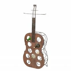 Loftscape Weinregal Vieno - Metall - Walnuss Dekor / Schwarz 4 Loftscape Weinregal Vieno - Metall - Walnuss Dekor / Schwarz -WOHNZIMMERMÖBEL Verkäufe 1000304134 211027 13422600097 DETAILS P000000001000304134