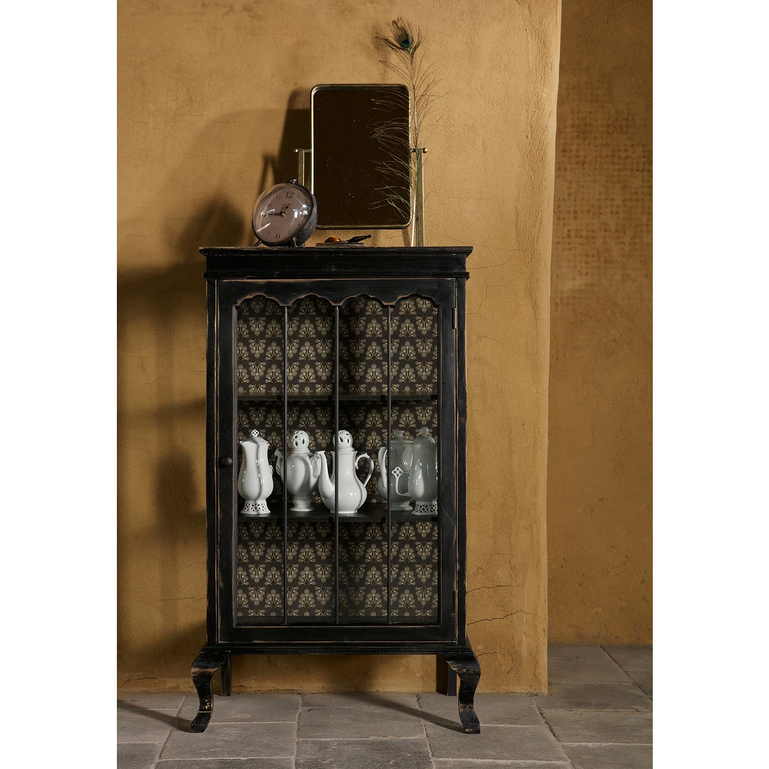 Red Living Kommode Nikalla - Vintage Schwarz 2 Red Living Kommode Nikalla - Vintage Schwarz – Bild 2