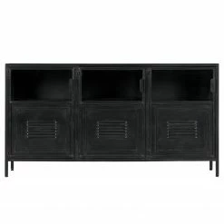 Red Living Sideboard Malita - Metall - Schwarz 8 Red Living Sideboard Malita - Metall - Schwarz -WOHNZIMMERMÖBEL Verkäufe 1000304164 211029 123413000138 DETAILS P000000001000304164