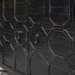 Red Living Kommode Nyker - Vintage Schwarz -WOHNZIMMERMÖBEL Verkäufe 1000304165 211029 12341400177 DETAILS P000000001000304165