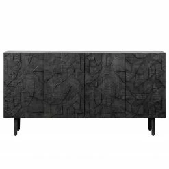 Red Living Sideboard Kaanaa - Schwarz -WOHNZIMMERMÖBEL Verkäufe 1000304167 211029 12341400150 DETAILS P000000001000304167