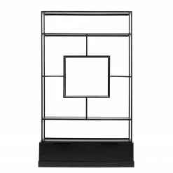 Red Living Regal Boonarga - Metall - Schwarz -WOHNZIMMERMÖBEL Verkäufe 1000304176 211029 12341500214 DETAILS P000000001000304176