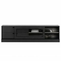 Red Living TV-Lowboard Lescar - Kiefer massiv - Kiefer Schwarz -WOHNZIMMERMÖBEL Verkäufe 1000304186 211029 12341700307 DETAILS P000000001000304186