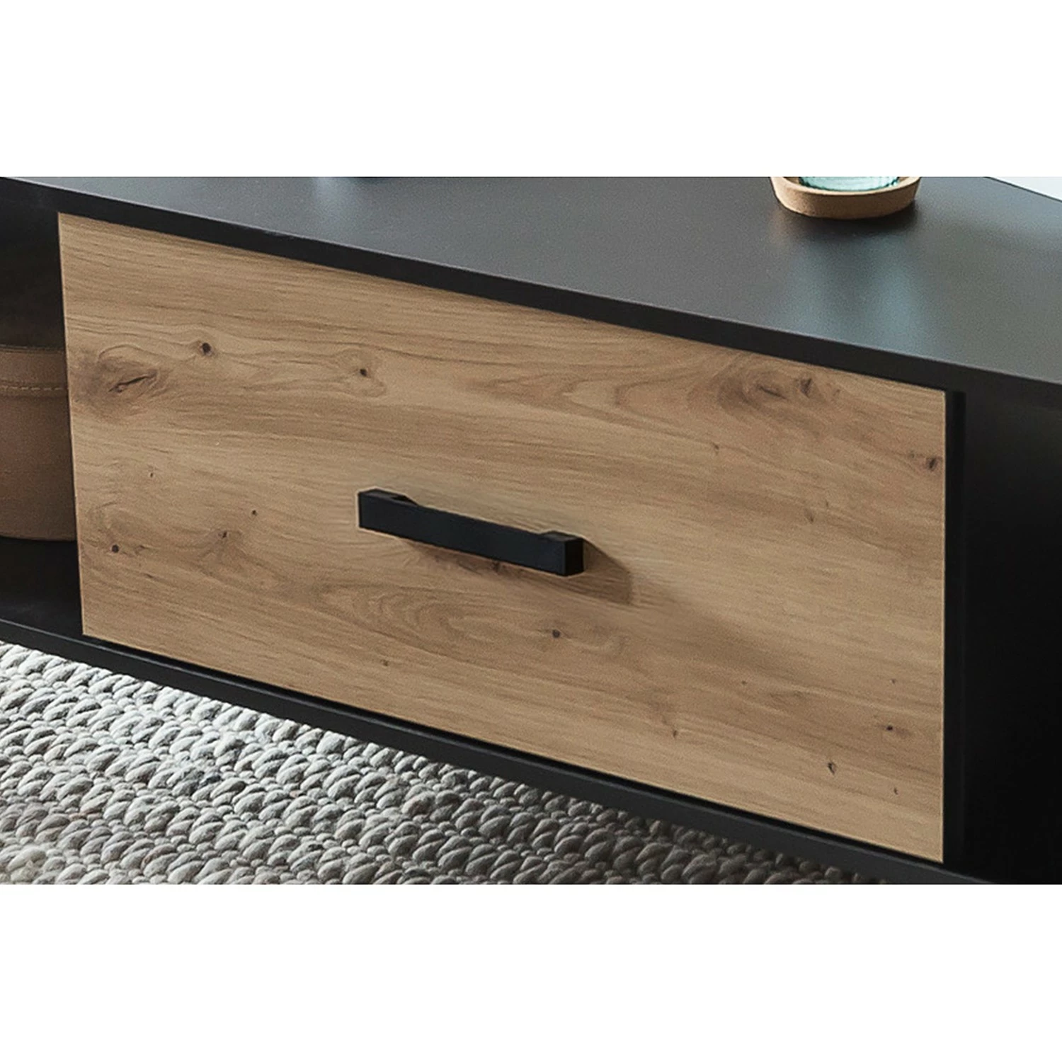 Norrwood Couchtisch Argenteuil - Eiche Artisan Dekor / Schwarz 7 Norrwood Couchtisch Argenteuil - Eiche Artisan Dekor / Schwarz – Bild 7