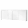 LC Spa Sideboard Amalfi III - Hochglanz Weiß