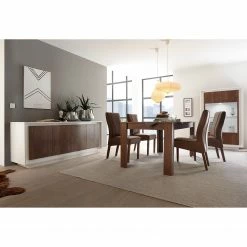 LC Spa Sideboard Forenza - Nussbaum Dekor / Weiß -WOHNZIMMERMÖBEL Verkäufe 1000306547 211122 150911000107 DETAILS P000000001000306547