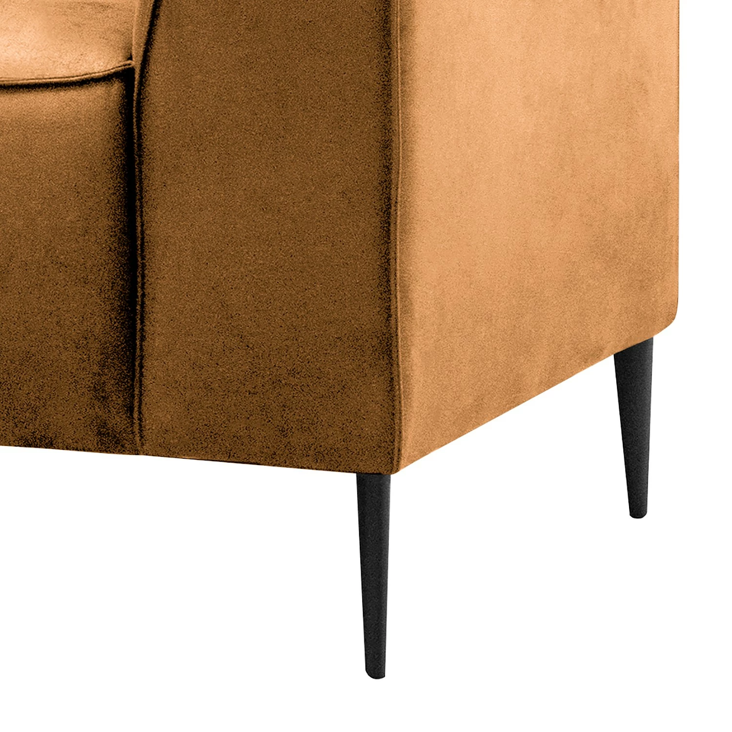 Ars manufacti Sofa Chaides (2,5-Sitzer) - Antiklederlook - Mischgewebe Bulan: Kamel 5 Ars manufacti Sofa Chaides (2,5-Sitzer) - Antiklederlook - Mischgewebe Bulan: Kamel – Bild 5