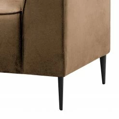 Ars manufacti Sofa Chaides (3-Sitzer) - Antiklederlook - Mischgewebe Bulan: Karamell -WOHNZIMMERMÖBEL Verkäufe 1000306882 220331 060 DETAILS P000000001000306882