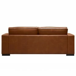 Ars manufacti Sofa Locana (2,5-Sitzer) - Echtleder Bulle: Tabak -WOHNZIMMERMÖBEL Verkäufe 1000307001 220727 040 DETAILS P000000001000307001
