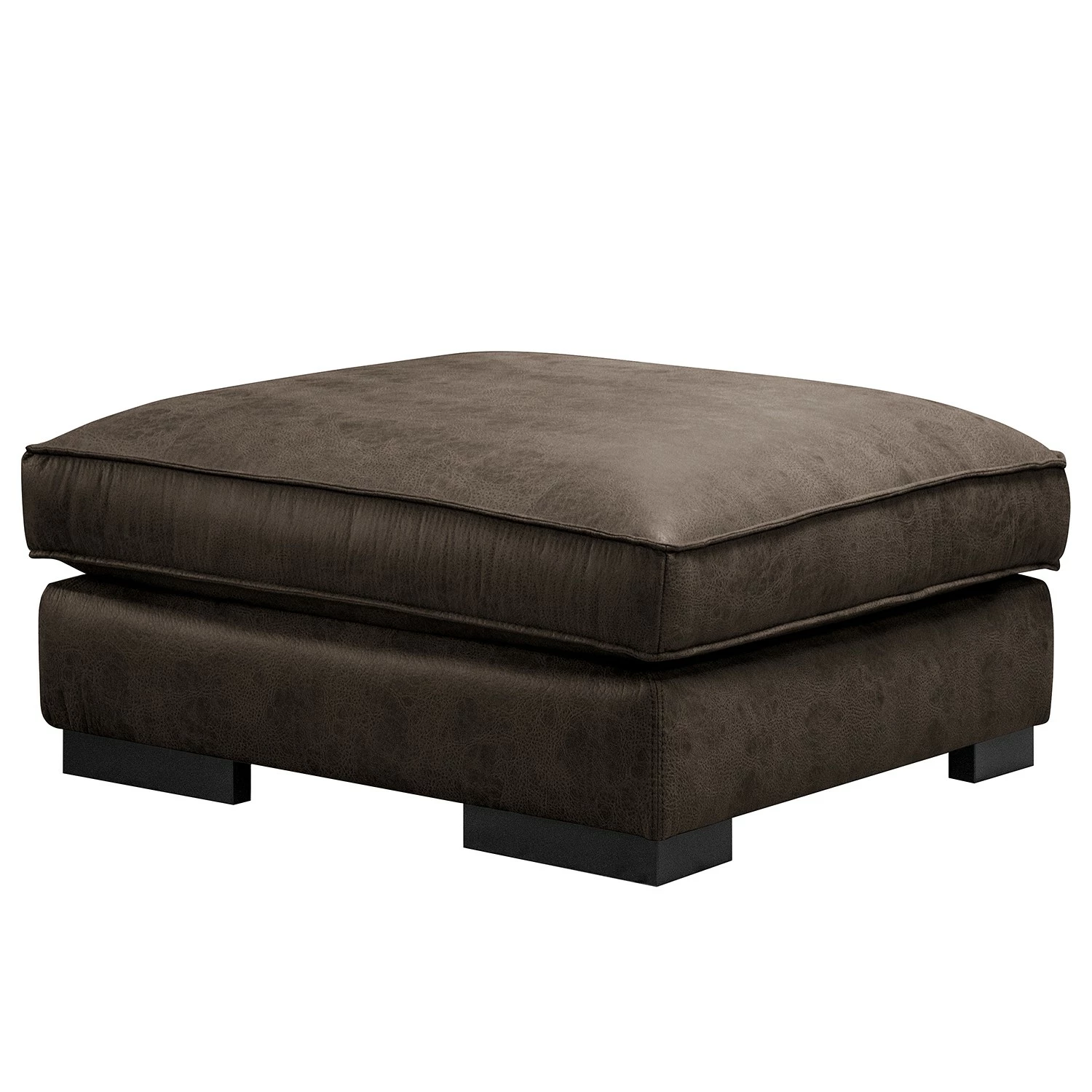 Ars manufacti Polsterhocker Locana - Microfaser Cheri: Bisonbraun 1 Ars manufacti Polsterhocker Locana - Microfaser Cheri: Bisonbraun