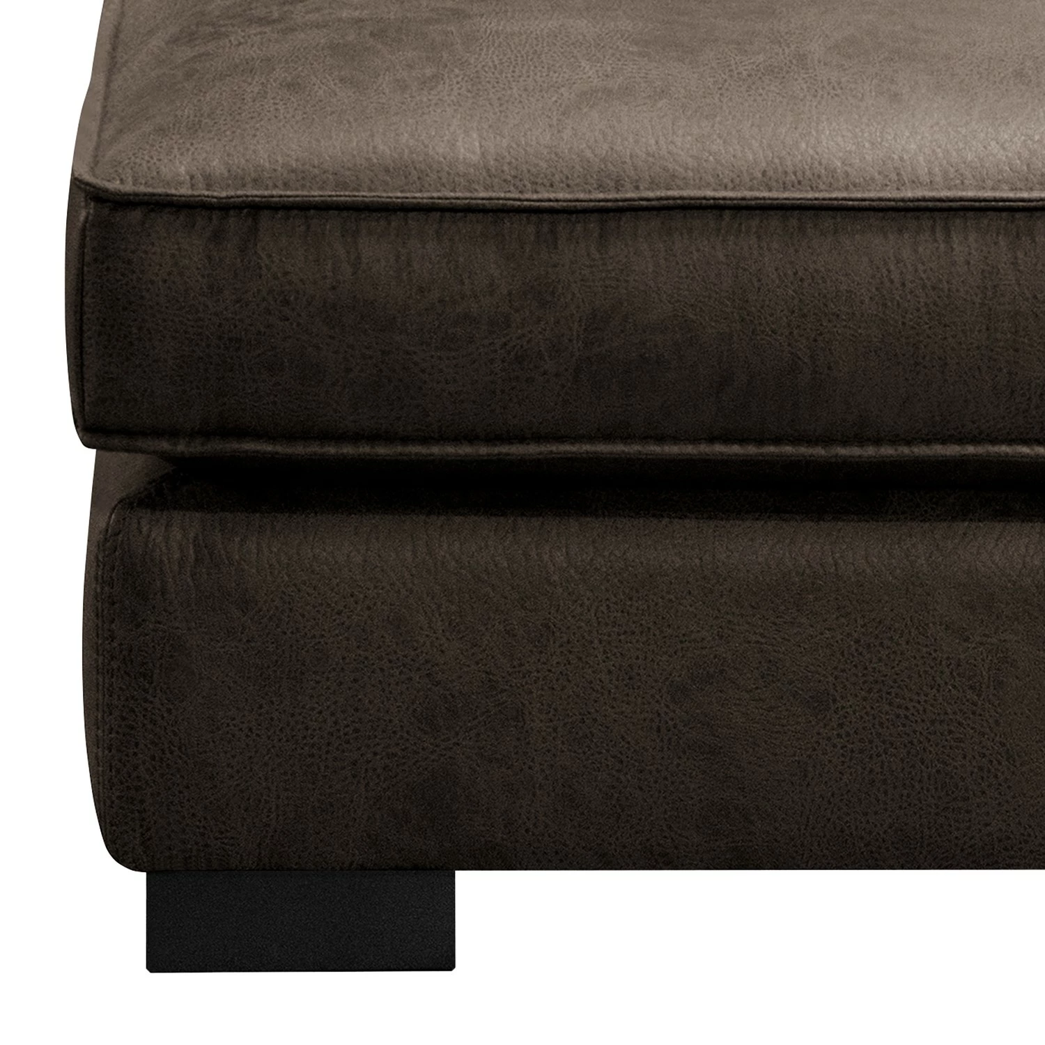 Ars manufacti Polsterhocker Locana - Microfaser Cheri: Bisonbraun 5 Ars manufacti Polsterhocker Locana - Microfaser Cheri: Bisonbraun – Bild 5