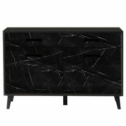 Jack & Alice Sideboard Fintel II - Marmor Schwarz Dekor / Schwarz 8 Jack & Alice Sideboard Fintel II - Marmor Schwarz Dekor / Schwarz -WOHNZIMMERMÖBEL Verkäufe 1000307051 211110 08234500083 DETAILS P000000001000307051