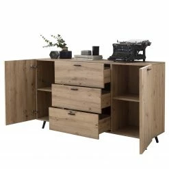 Ars Natura Sideboard Dorchester - Eiche Artisan Dekor 10 Ars Natura Sideboard Dorchester - Eiche Artisan Dekor -WOHNZIMMERMÖBEL Verkäufe 1000309601 211118 06583500058 DETAILS P000000001000309601