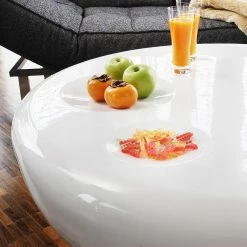 Loftscape Couchtisch Salou - Fiberglas - Hochglanz Weiß -WOHNZIMMERMÖBEL Verkäufe 1000310510 211125 111832000036 DETAILS P000000001000310510