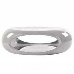 Loftscape Couchtisch Tancon - Fiberglas - Hochglanz Weiß