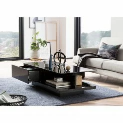Loftscape Couchtisch Padras II - Glas - Schwarz 6 Loftscape Couchtisch Padras II - Glas - Schwarz -WOHNZIMMERMÖBEL Verkäufe 1000310522 211125 11183300064 MOOD DETAILS P000000001000310522 mood