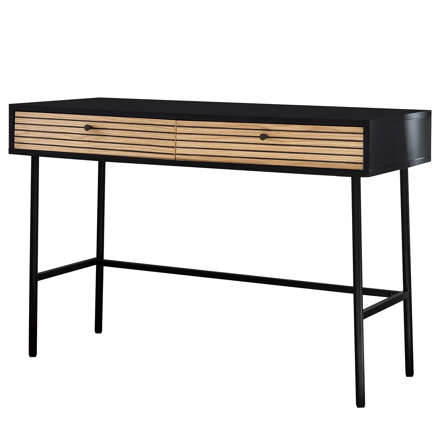 Red Living Konsolentisch Uckerby - Echtholzfurnier - Eiche / Schwarz 1 Red Living Konsolentisch Uckerby - Echtholzfurnier - Eiche / Schwarz