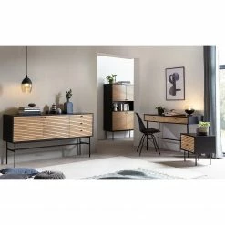 Red Living Konsolentisch Uckerby - Echtholzfurnier - Eiche / Schwarz 6 Red Living Konsolentisch Uckerby - Echtholzfurnier - Eiche / Schwarz -WOHNZIMMERMÖBEL Verkäufe 1000310553 211125 11183700174 MOOD DETAILS P000000001000310553 mood