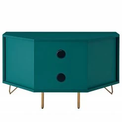 Loftscape Eck-Lowboard Rodi - Petrol -WOHNZIMMERMÖBEL Verkäufe 1000310571 211125 11184100283 DETAILS P000000001000310571