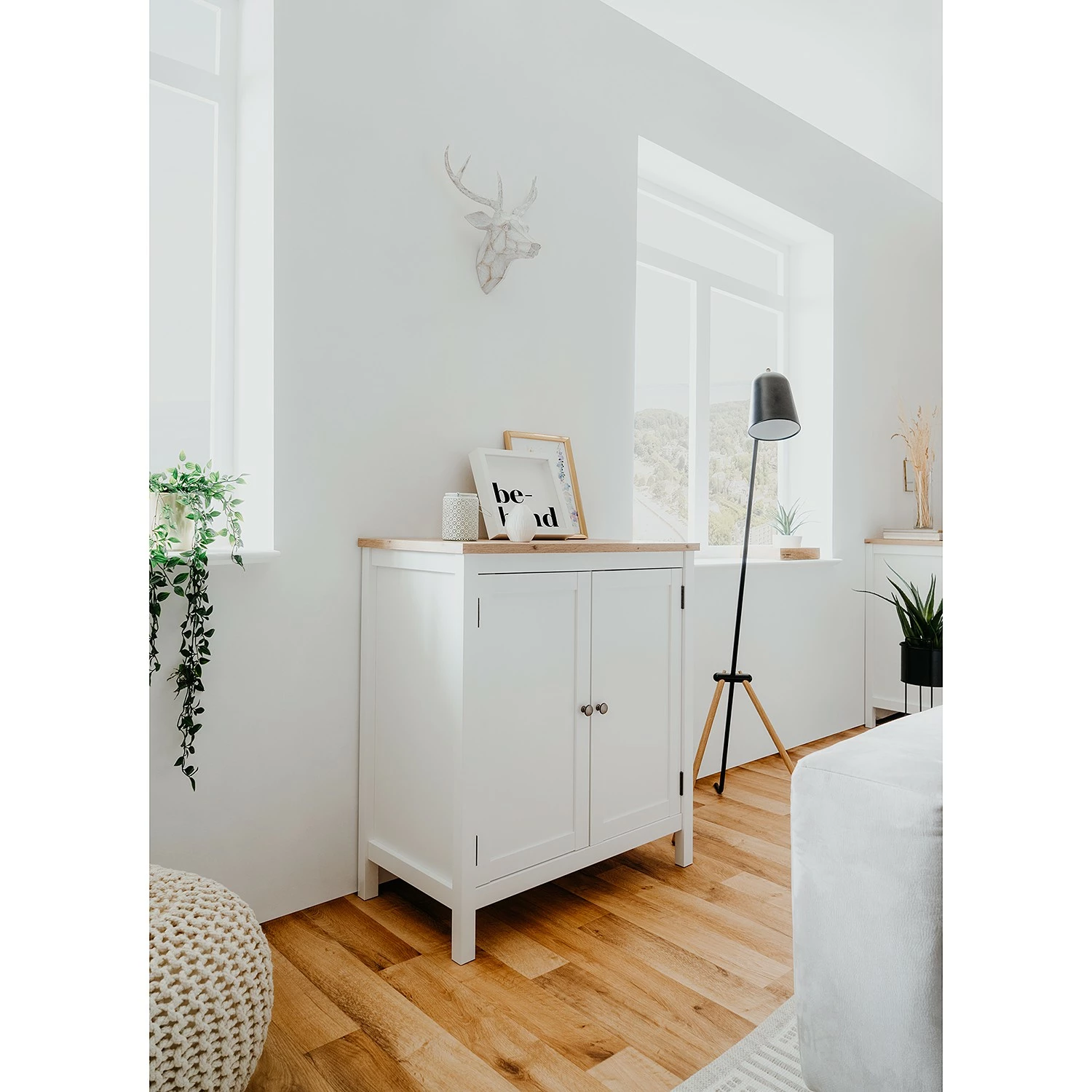 Ridgevalley Kommode Bombita - Weiß / Eiche Artisan Dekor 3 Ridgevalley Kommode Bombita - Weiß / Eiche Artisan Dekor – Bild 3