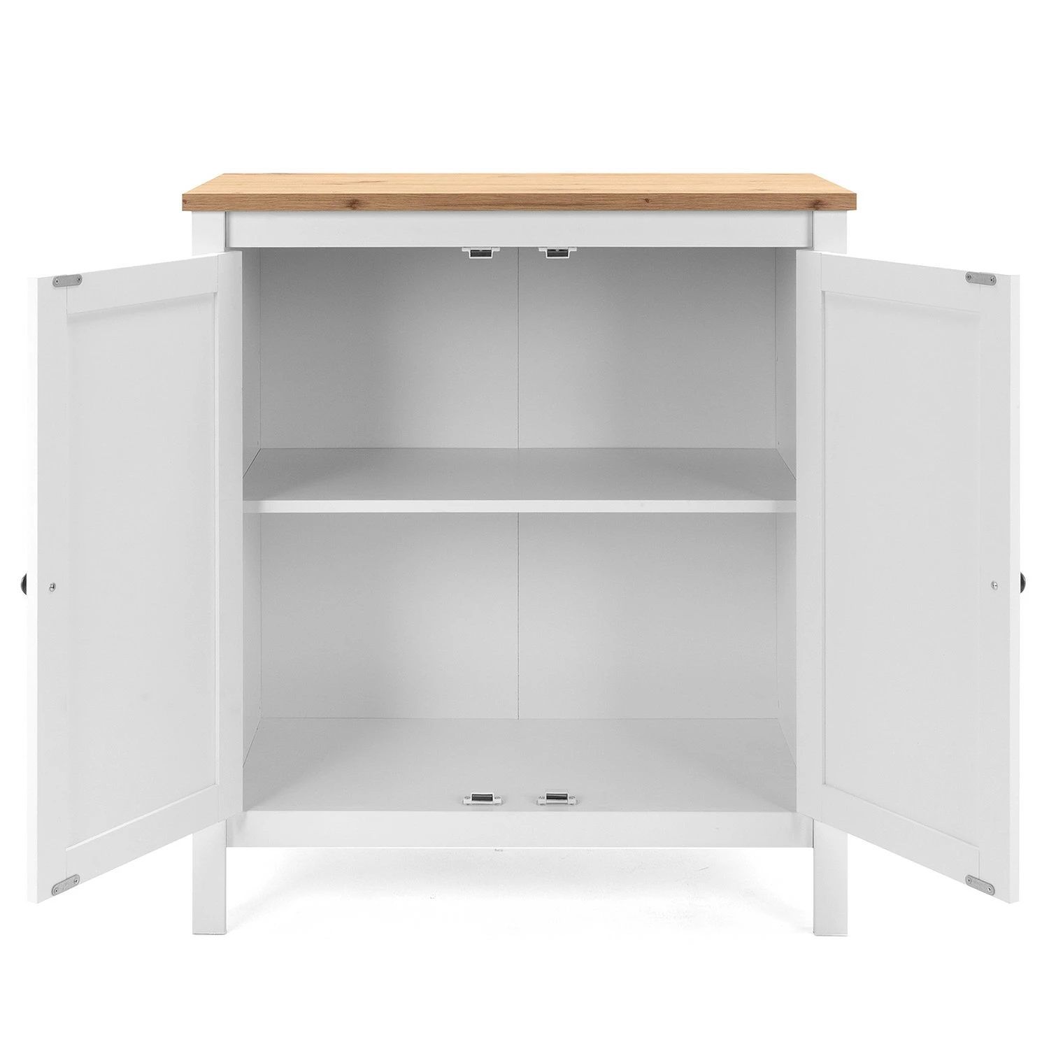 Ridgevalley Kommode Bombita - Weiß / Eiche Artisan Dekor 5 Ridgevalley Kommode Bombita - Weiß / Eiche Artisan Dekor – Bild 5