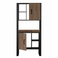 Red Living Wohnwand Norddal I (4-teilig) - Nussbaum Dekor / Schwarz 21 Red Living Wohnwand Norddal I (4-teilig) - Nussbaum Dekor / Schwarz -WOHNZIMMERMÖBEL Verkäufe 1000310665 211125 14543400097 DETAILS P000000001000310665