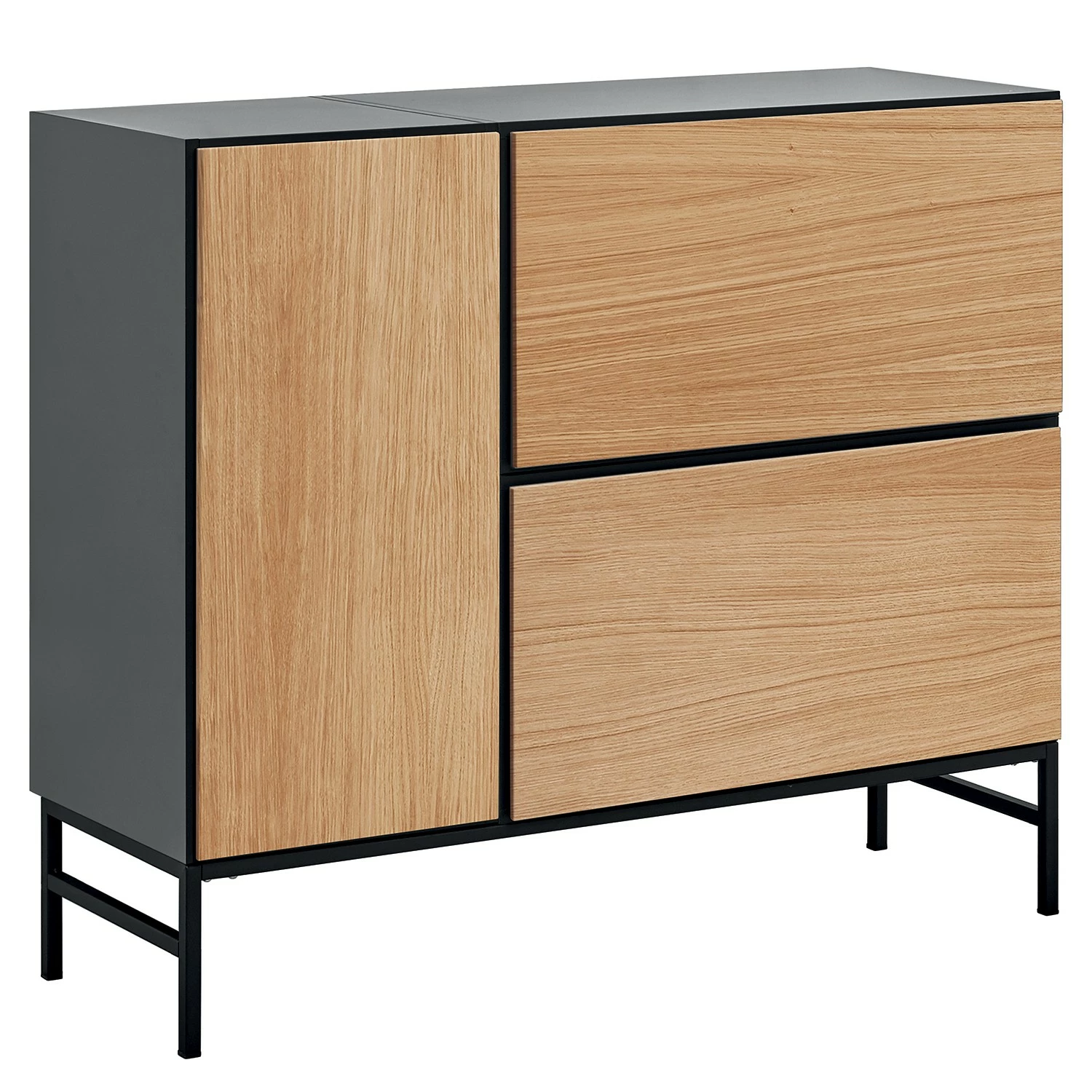 Now! by hülsta Kommode now to go colour I - Natureiche / Diamantgrau 1 Now! by hülsta Kommode now to go colour I - Natureiche / Diamantgrau