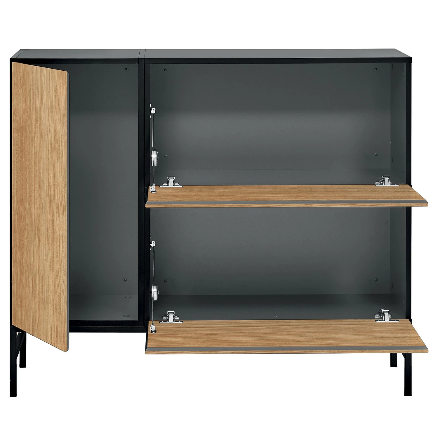 Now! by hülsta Kommode now to go colour I - Natureiche / Diamantgrau 4 Now! by hülsta Kommode now to go colour I - Natureiche / Diamantgrau – Bild 4