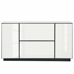 Now! by hülsta Sideboard now to go colour III - Hochglanz Reinweiß / Schneeweiß -WOHNZIMMERMÖBEL Verkäufe 1000311260 211201 14485300239 DETAILS P000000001000311260