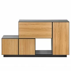 Now! by hülsta Sideboard now to go colour I - Natureiche / Diamantgrau -WOHNZIMMERMÖBEL Verkäufe 1000311297 211201 14490600544 DETAILS P000000001000311297