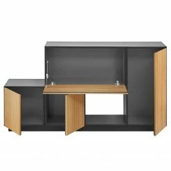 Now! by hülsta Sideboard now to go colour I - Natureiche / Diamantgrau -WOHNZIMMERMÖBEL Verkäufe 1000311297 211201 14490600555 DETAILS P000000001000311297