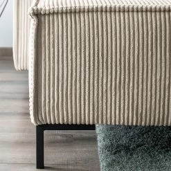 Loftscape Ecksofa Maura - Cordstoff Poppy: Beige - Mit Hocker 21 Loftscape Ecksofa Maura - Cordstoff Poppy: Beige - Mit Hocker -WOHNZIMMERMÖBEL Verkäufe 1000311495 211202 065637000126 DETAILS P000000001000311495