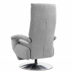 Loftscape Relaxsessel Leesburg - Flachgewebe Amra: Silber - Relaxfunktion - Ohne Aufstehhilfe - Elektrisch verstellbar: 2 Motoren mit Kabel -WOHNZIMMERMÖBEL Verkäufe 1000313404 211217 133927000135 DETAILS P000000001000313404