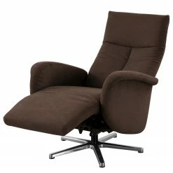 Loftscape Relaxsessel Nesebar II - Flachgewebe Olea: Espresso - Relaxfunktion - Ohne Aufstehhilfe - Manuelle Verstellung -WOHNZIMMERMÖBEL Verkäufe 1000313415 211217 13404100231 DETAILS P000000001000313415