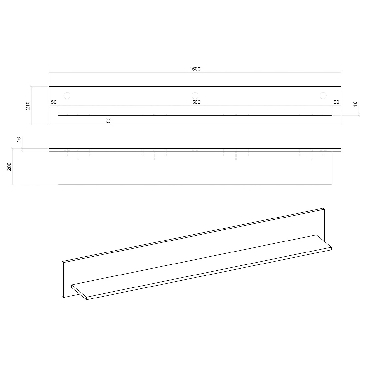 Loftscape Wohnwand Stonda VI (4-teilig) - Weiß 18 Loftscape Wohnwand Stonda VI (4-teilig) - Weiß – Bild 18