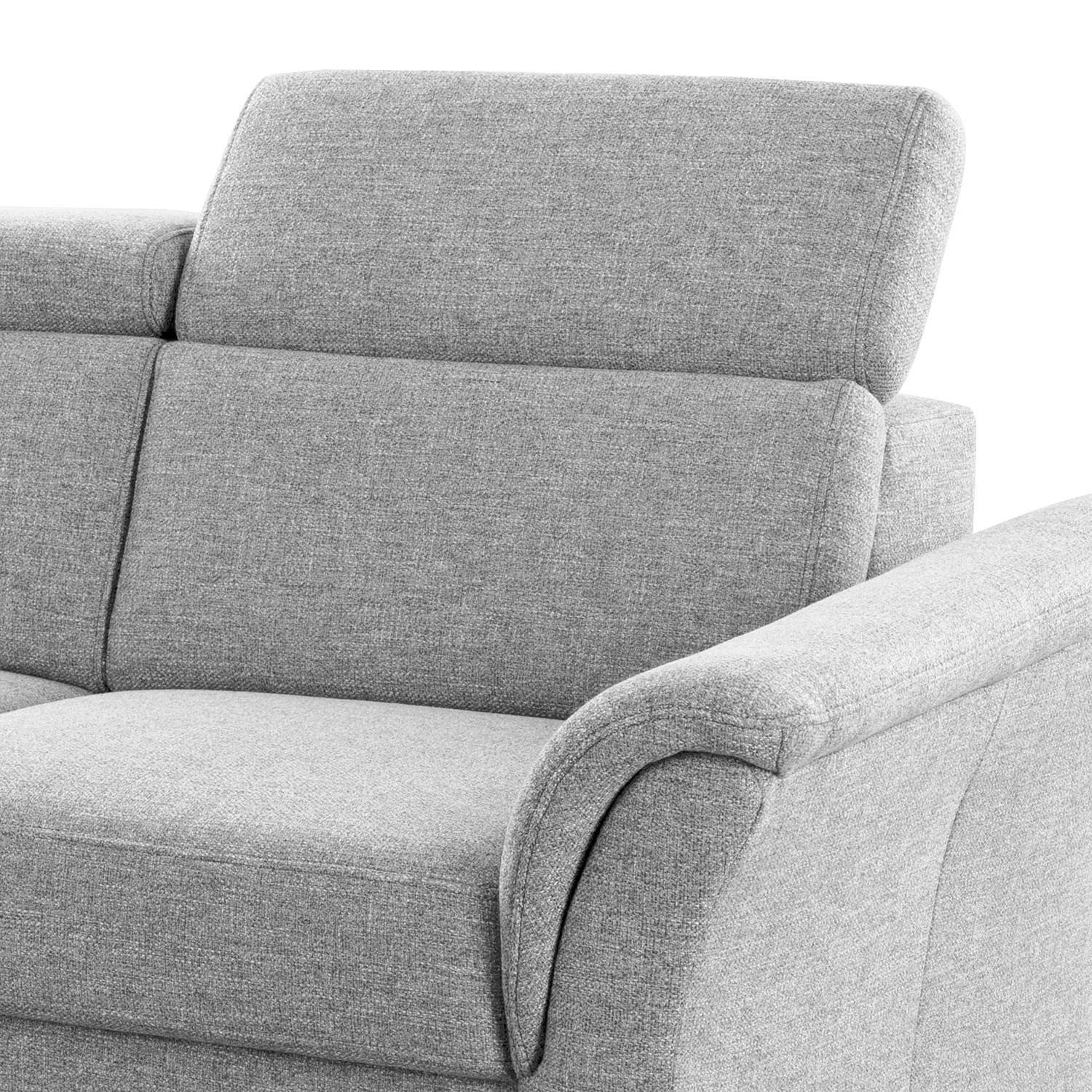 Fredriks Sofa Eustis (2,5-Sitzer) - Flachgewebe Amra: Silber 9 Fredriks Sofa Eustis (2,5-Sitzer) - Flachgewebe Amra: Silber – Bild 9