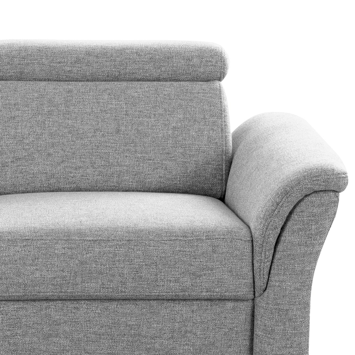 Fredriks Sofa Eustis (2,5-Sitzer) - Flachgewebe Amra: Silber 10 Fredriks Sofa Eustis (2,5-Sitzer) - Flachgewebe Amra: Silber – Bild 10