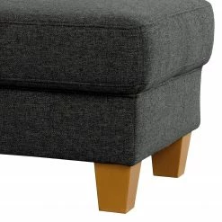 Fredriks Polsterhocker Eustis - Flachgewebe Amra: Anthrazit -WOHNZIMMERMÖBEL Verkäufe 1000314599 211221 13050900681 DETAILS P000000001000314599