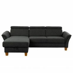 Fredriks Ecksofa Estufa - Flachgewebe - Flachgewebe Amra: Anthrazit - Longchair davorstehend links - Mit Schlaffunktion 21 Fredriks Ecksofa Estufa - Flachgewebe - Flachgewebe Amra: Anthrazit - Longchair davorstehend links - Mit Schlaffunktion -WOHNZIMMERMÖBEL Verkäufe 1000314669 211221 13054501228 DETAILS P000000001000314669