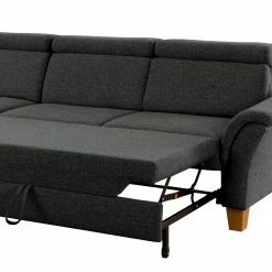 Fredriks Ecksofa Estufa - Flachgewebe - Flachgewebe Amra: Anthrazit - Longchair davorstehend links - Mit Schlaffunktion 26 Fredriks Ecksofa Estufa - Flachgewebe - Flachgewebe Amra: Anthrazit - Longchair davorstehend links - Mit Schlaffunktion -WOHNZIMMERMÖBEL Verkäufe 1000314669 211221 13054501272 DETAILS P000000001000314669