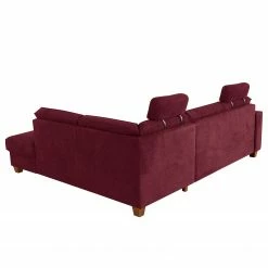 Fredriks Ecksofa Ford Point - Webstoff Palila: Beere - Ottomane davorstehend rechts - Mit Schlaffunktion -WOHNZIMMERMÖBEL Verkäufe 1000314713 211221 13050200548 DETAILS P000000001000314713