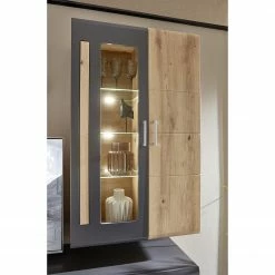 Loftscape Wohnwand Sirma (4-teilig) - Inkl. Beleuchtung - Eiche Artisan Dekor -WOHNZIMMERMÖBEL Verkäufe 1000314753 211216 114745000028 MOOD DETAILS P000000001000314753 mood