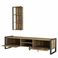 Red Living Wohnkombination Lando (2-teilig) - Walnuss Dekor / Grau 12 Red Living Wohnkombination Lando (2-teilig) - Walnuss Dekor / Grau -WOHNZIMMERMÖBEL Verkäufe 1000314893 211214 13383300151 DETAILS P000000001000314893