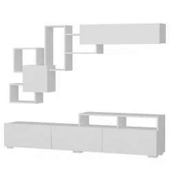 Loftscape Wohnwand Eliho (2-teilig) - Weiß 9 Loftscape Wohnwand Eliho (2-teilig) - Weiß -WOHNZIMMERMÖBEL Verkäufe 1000314894 211214 13383300151 DETAILS P000000001000314894