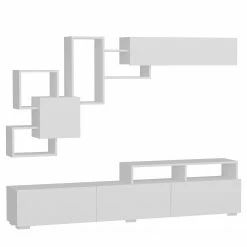 Loftscape Wohnwand Eliho (2-teilig) - Weiß 10 Loftscape Wohnwand Eliho (2-teilig) - Weiß -WOHNZIMMERMÖBEL Verkäufe 1000314894 211214 13383300162 DETAILS P000000001000314894