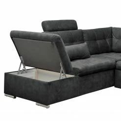 Fredriks Wohnlandschaft Puntiro III - Microfaser Salvo: Anthrazit - Longchair davorstehend rechts / Ottomane links - Mit Schlaffunktion 26 Fredriks Wohnlandschaft Puntiro III - Microfaser Salvo: Anthrazit - Longchair davorstehend rechts / Ottomane links - Mit Schlaffunktion -WOHNZIMMERMÖBEL Verkäufe 1000315701 220728 130 DETAILS P000000001000315701