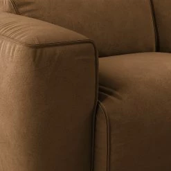 Studio Copenhagen 3-Sitzer Sofa HUDSON - Microfaser Teda: Braun -WOHNZIMMERMÖBEL Verkäufe 1000316142 220120 13101500187 DETAILS P000000001000316142