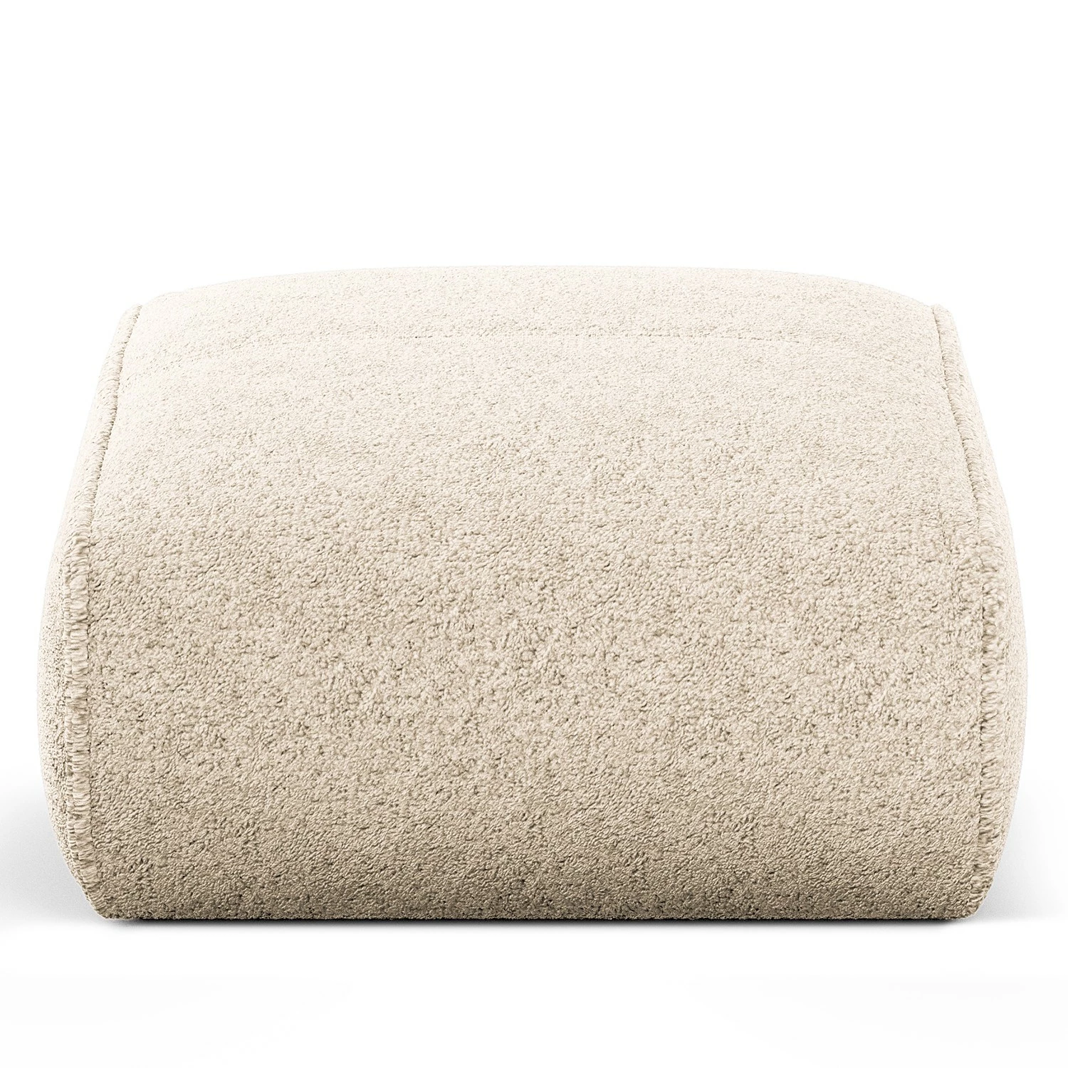 Studio Copenhagen Polsterhocker HUDSON - Bouclé Stoff Bony: Beige 2 Studio Copenhagen Polsterhocker HUDSON - Bouclé Stoff Bony: Beige – Bild 2