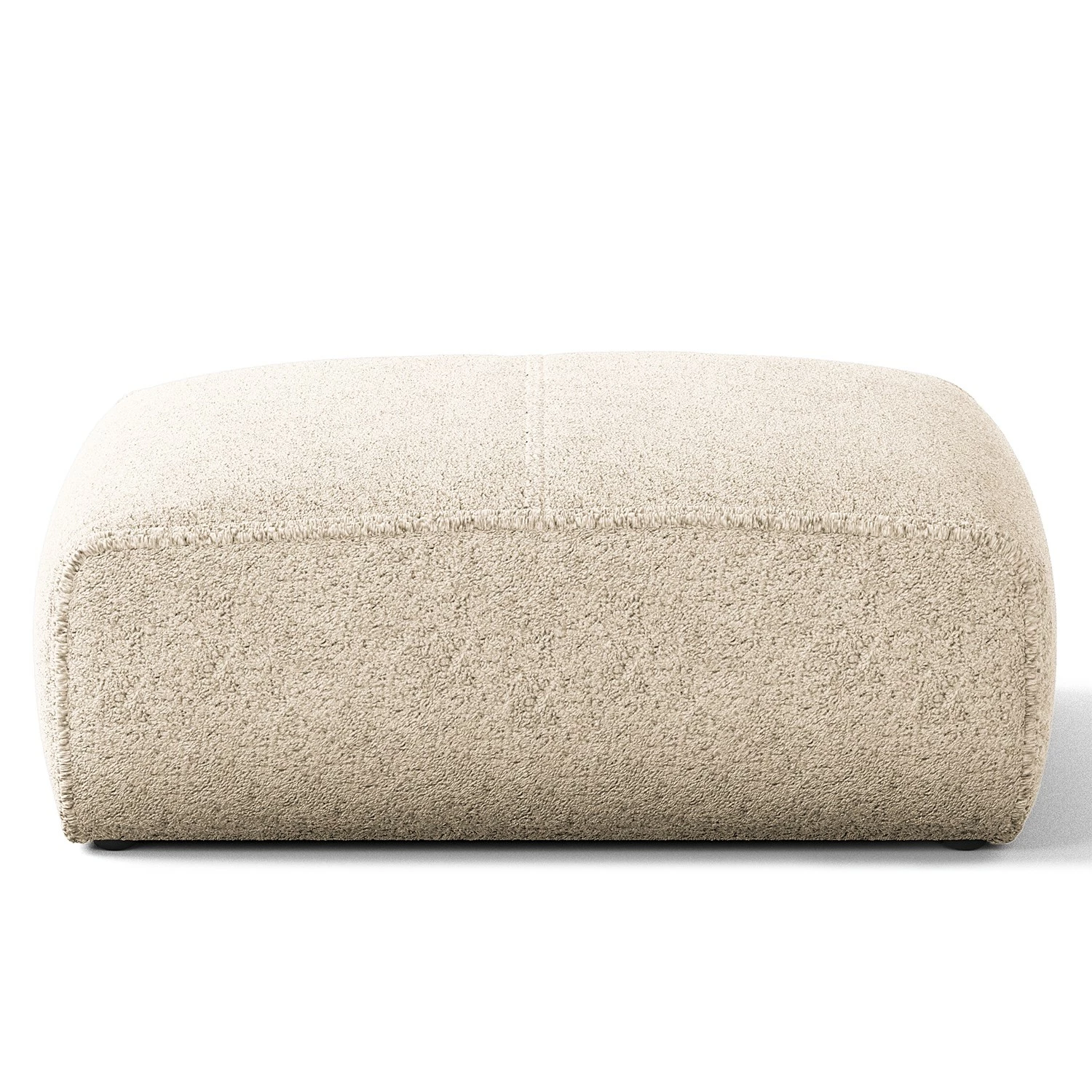 Studio Copenhagen Polsterhocker HUDSON - Bouclé Stoff Bony: Beige 3 Studio Copenhagen Polsterhocker HUDSON - Bouclé Stoff Bony: Beige – Bild 3